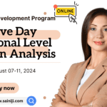 Online Five Day National Level FDP in Analysis