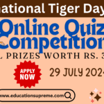 International Tiger Day 2024 Quiz Comptition Online.