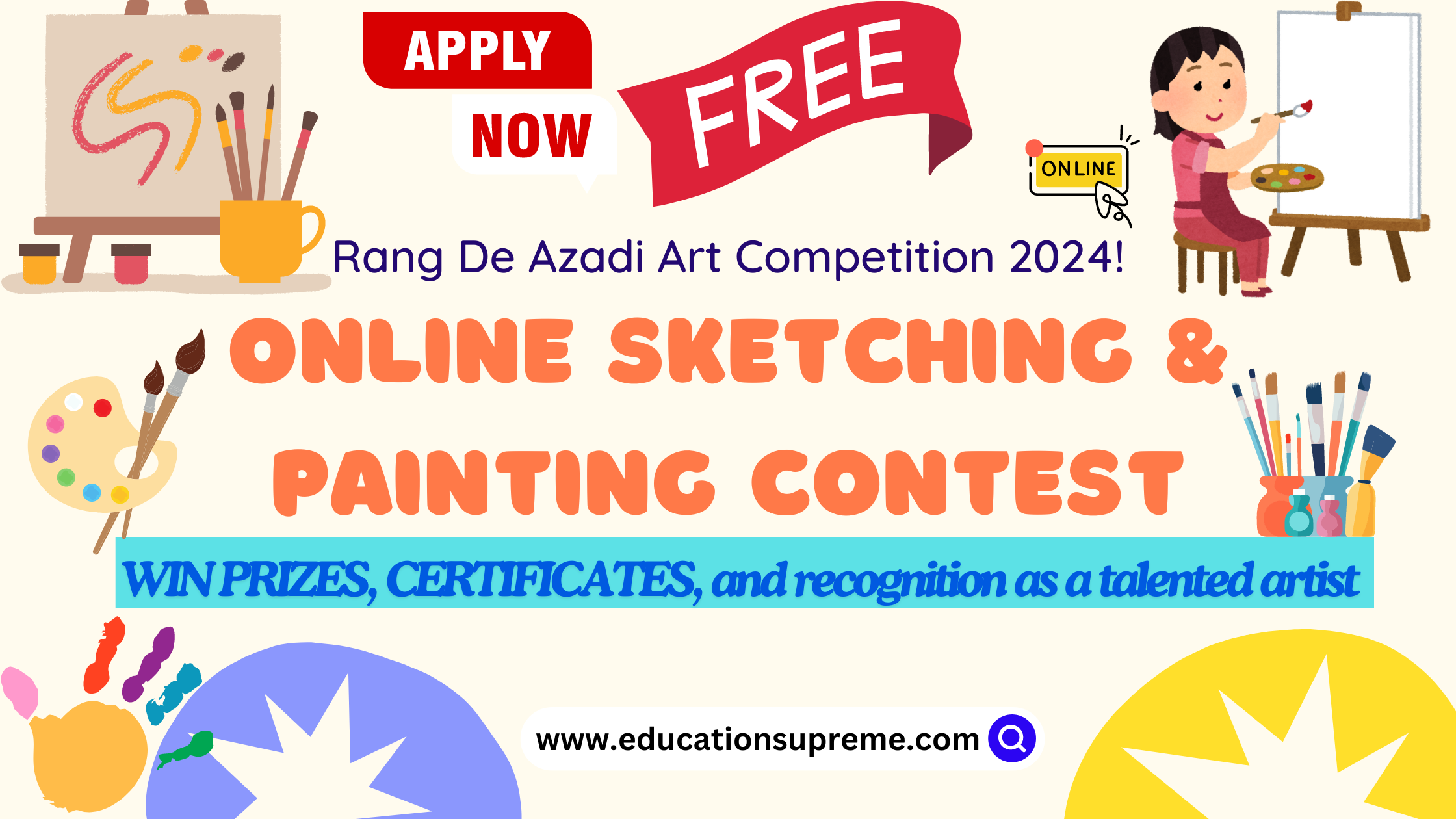 Rang De Azadi Art Competition 2024