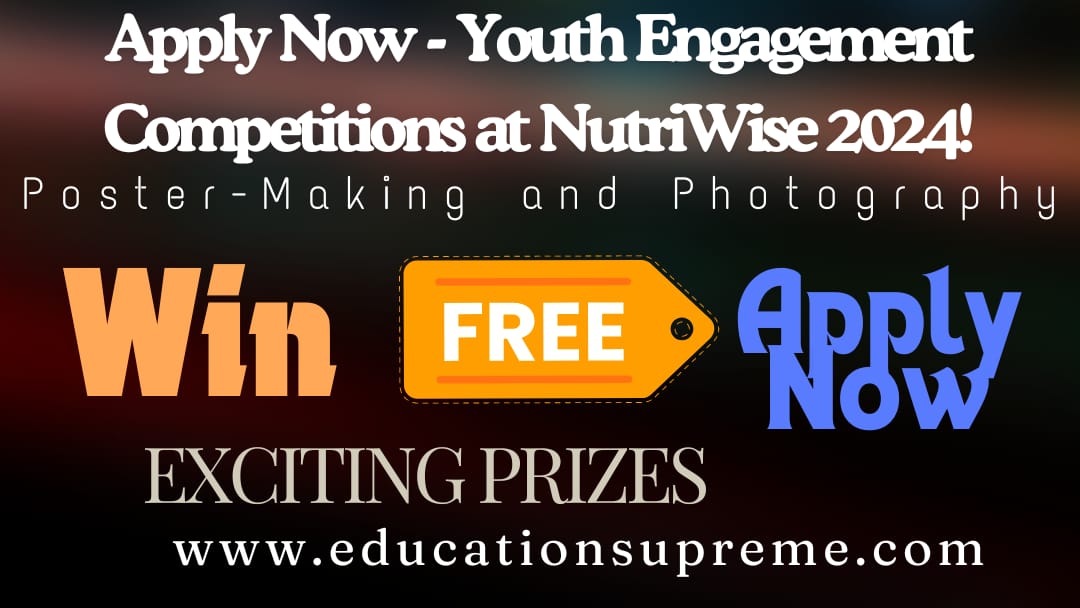 Apply Now Youth Engagement Competitions at NutriWise 2024