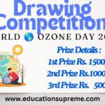 Drawing Competition World Ozone Day 2024 Online.