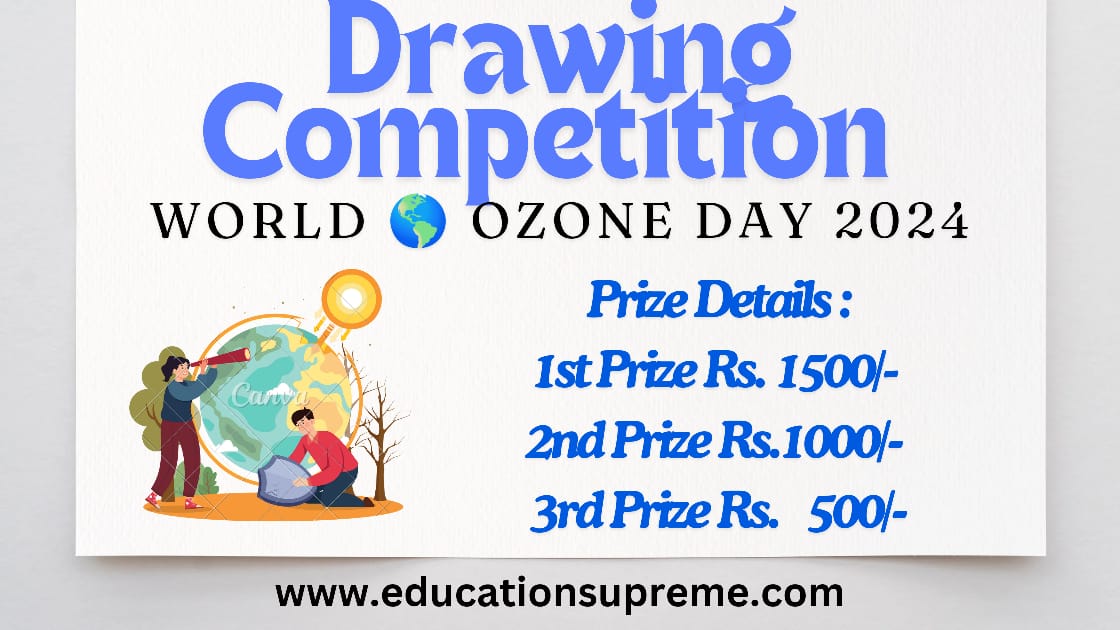 Drawing Competition on Occasion of World Ozone Day 2024