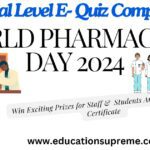 Online Quiz World Pharmacists Day 2024 Competition.