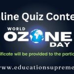 World Ozone Day 2024 Quiz Competition Online.