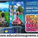 Free Online Travel Reel ContestTourism and Peace.