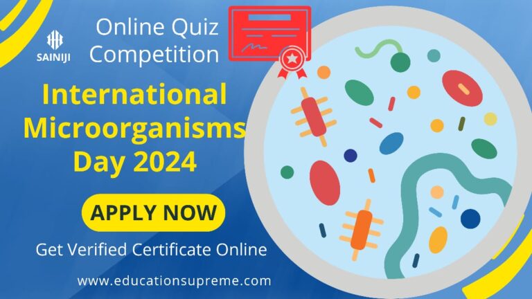 Quiz on International Microorganism Day 2024