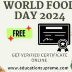 Online Quiz on World Food Day 2024 with Certificate