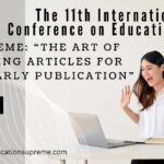 The Art of Writing Articles for Scholarly Publication