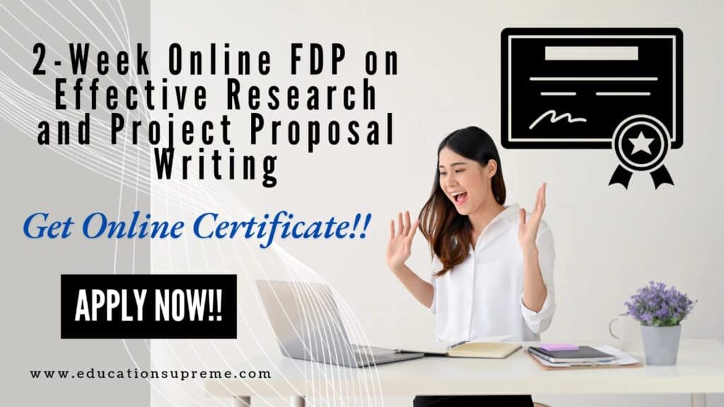 Effective Research and Project Proposal Writing