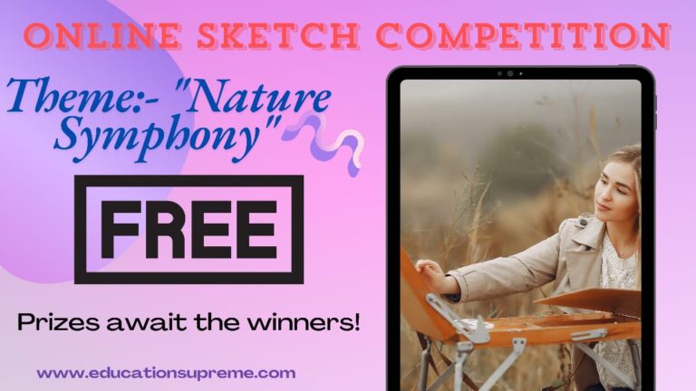 Online Free Natures Symphony Sektch Competition