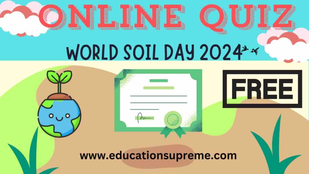 WORLD SOIL DAY 2024 2 Education Supreme