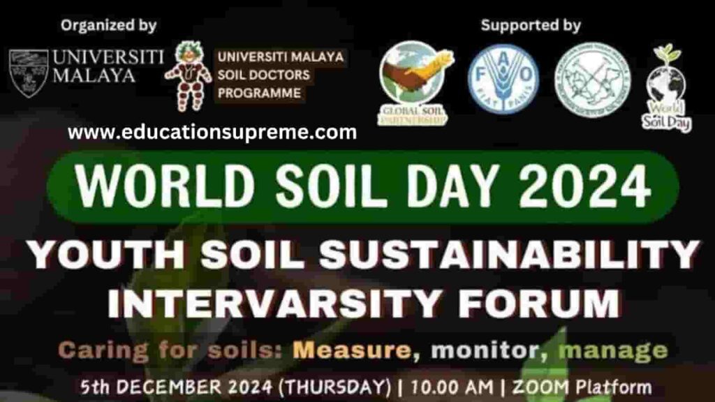 Youth Soil Sustainability Intervarsity Forum Education Supreme