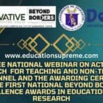 Action Research for Teaching and Non-Teaching Personnel Webinar