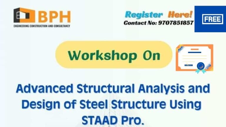 Workshop Advanced Structural Analysis and Design of Steel Structure