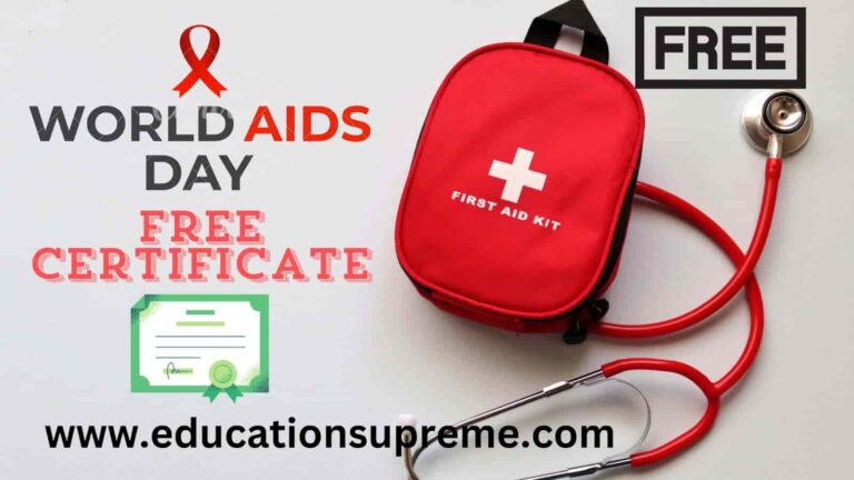 Quiz Aids Awareness Certificate