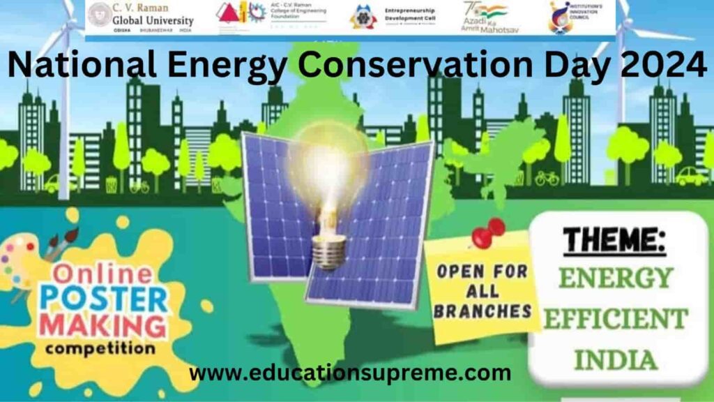 National Energy Conservation Day 2024 Education Supreme