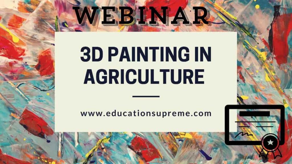 3D Painting in Agriculture Education Supreme