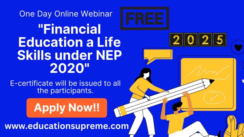 Financial Education a Life Skills Education Supreme