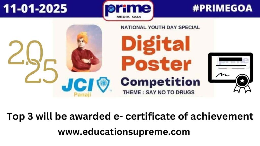 National Youth Day Digital Poster Competition Education Supreme