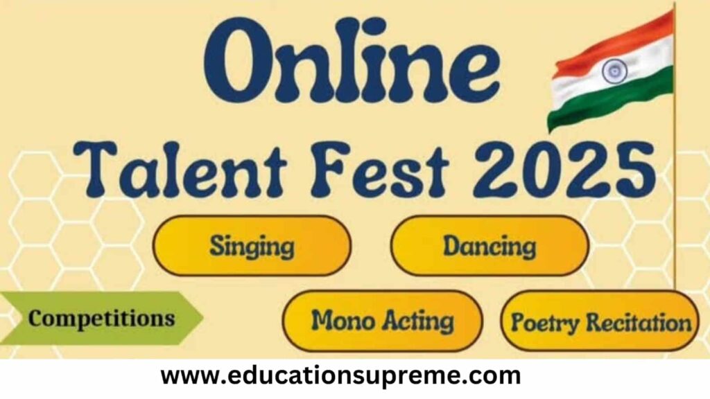 Online Talent Fest 2025 Education Supreme