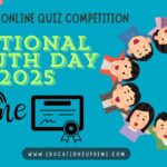 Quiz Competition on National Youth Day 2025 Online Certificate.