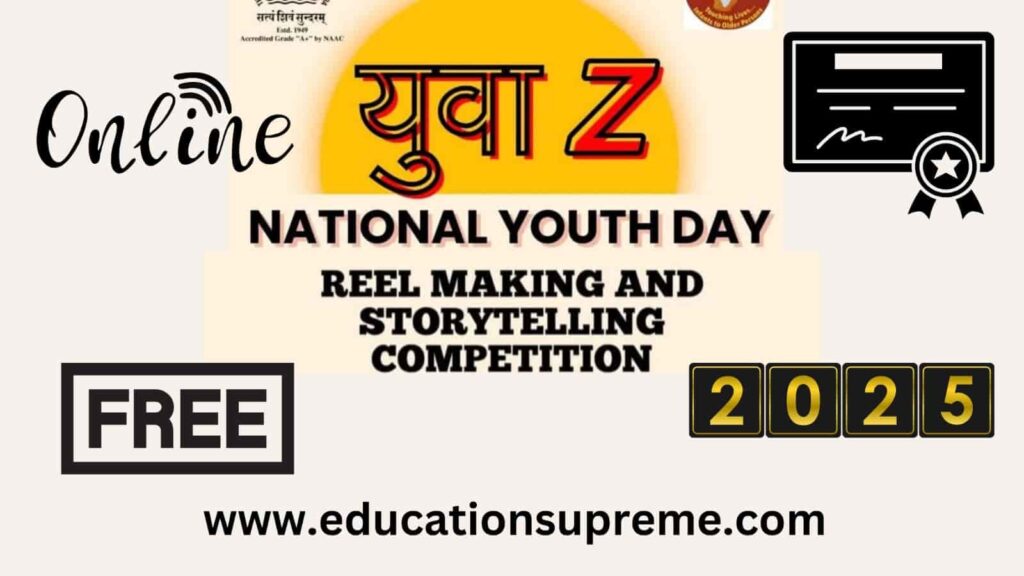 Reel Making and Storytelling Competition Education Supreme