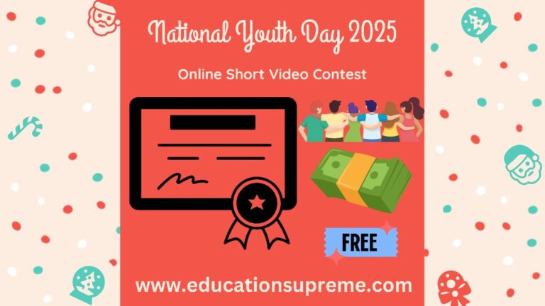 Short Video Contest Youth as Change Makers.