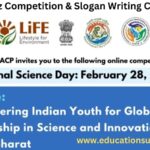 Competition on National Science Day Quiz & Slogan.