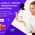 National Level E Poster & Oral presentation Competition Online.