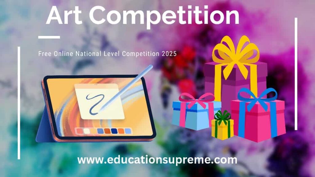 Online Art Competition 2025 Education Supreme