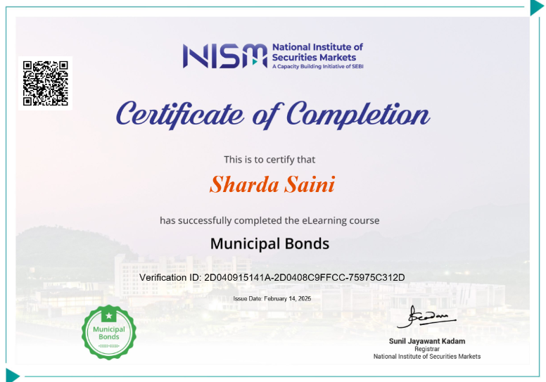 Online Municipal Bonds Course 1 Education Supreme