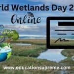 Free Online Quiz Competition on World Wetlands Day 2025.