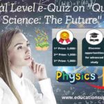 Quiz Contest on Quantum Science The Future Online Certificate.