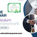 Webinar on Curriculum Framework Online Certificate.