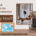 Webinar on Design Thinking Online Certificate.