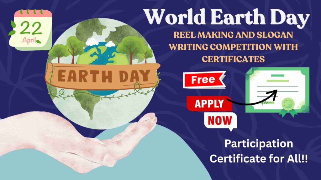 Slogan Writing Competition on Earth Day 2025 Education Supreme