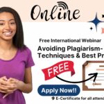 Avoiding Plagiarism- Tools, Techniques & Best Practices